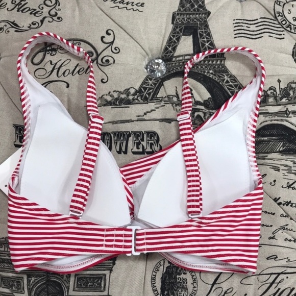 NWOT SEA LEVEL Sorrento Stripe Bikini Top - Picture 5 of 8